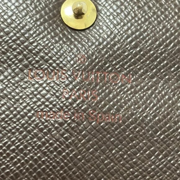 LOUIS VUITTON Portefeuille Sarah Ebene Damier - 163-082625 - Picture 5 of 5